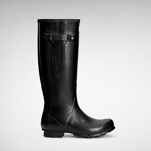 Hunter Norris Field Side Adjustable Tall Rain Boots For Womens - NZ T1702